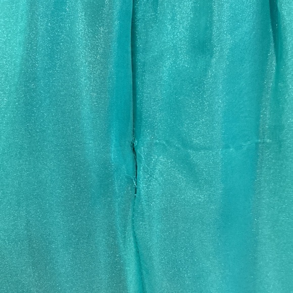 *Price Drop!!* Turquoise Evening Gown - Picture 4 of 5